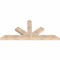 Ekena Millwork Saratoga Smooth Timber Gable Bracket, Douglas Fir, 72"W x 33"H x 3 1/2"D x 5 1/2"F, 11/12 Pitch GBW072X33X0406SAR00SDF - alternate 3